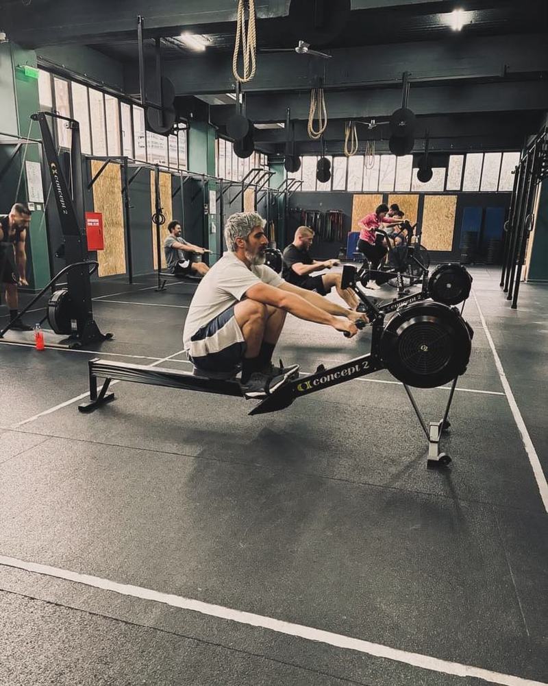 Ο εσωτερικός χώρος του Royal CrossFit