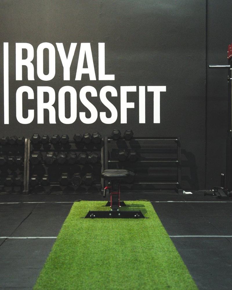 Ο εσωτερικός χώρος του Royal CrossFit
